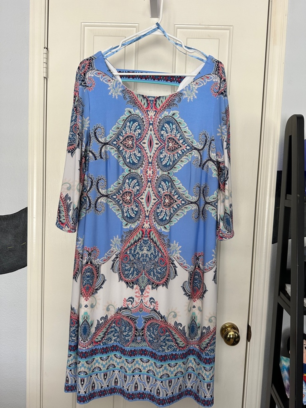 Roz & Ali Women's blue dress size 16